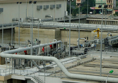 Yan So sewage treatment plant, Vietnam